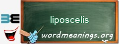 WordMeaning blackboard for liposcelis